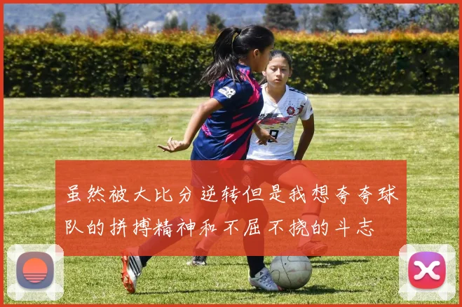 虽然被大比分逆转但是我想夸夸球队的拼搏精神和不屈不挠的斗志